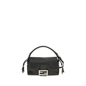 Fendi Black Lamb Ovis Aries Women's Handbag
